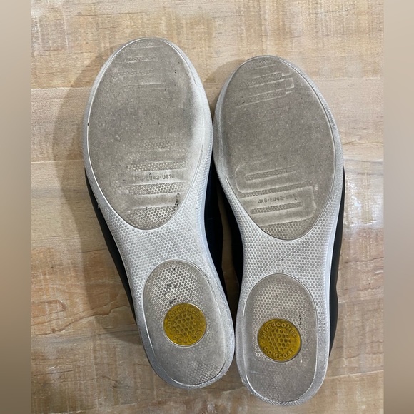 Fitflop Womens black loader slipper shoes tassel well worn - Picture 6 of 9